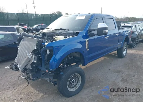 2022 Ford F-250 Lariat из США, поврежденный, VIN 1FT7W2BN3NEC40980